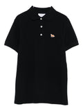 Maison Kitsuné Maison Kitsuné Maison KitsunÃ© Baby Fox cotton polo shirt