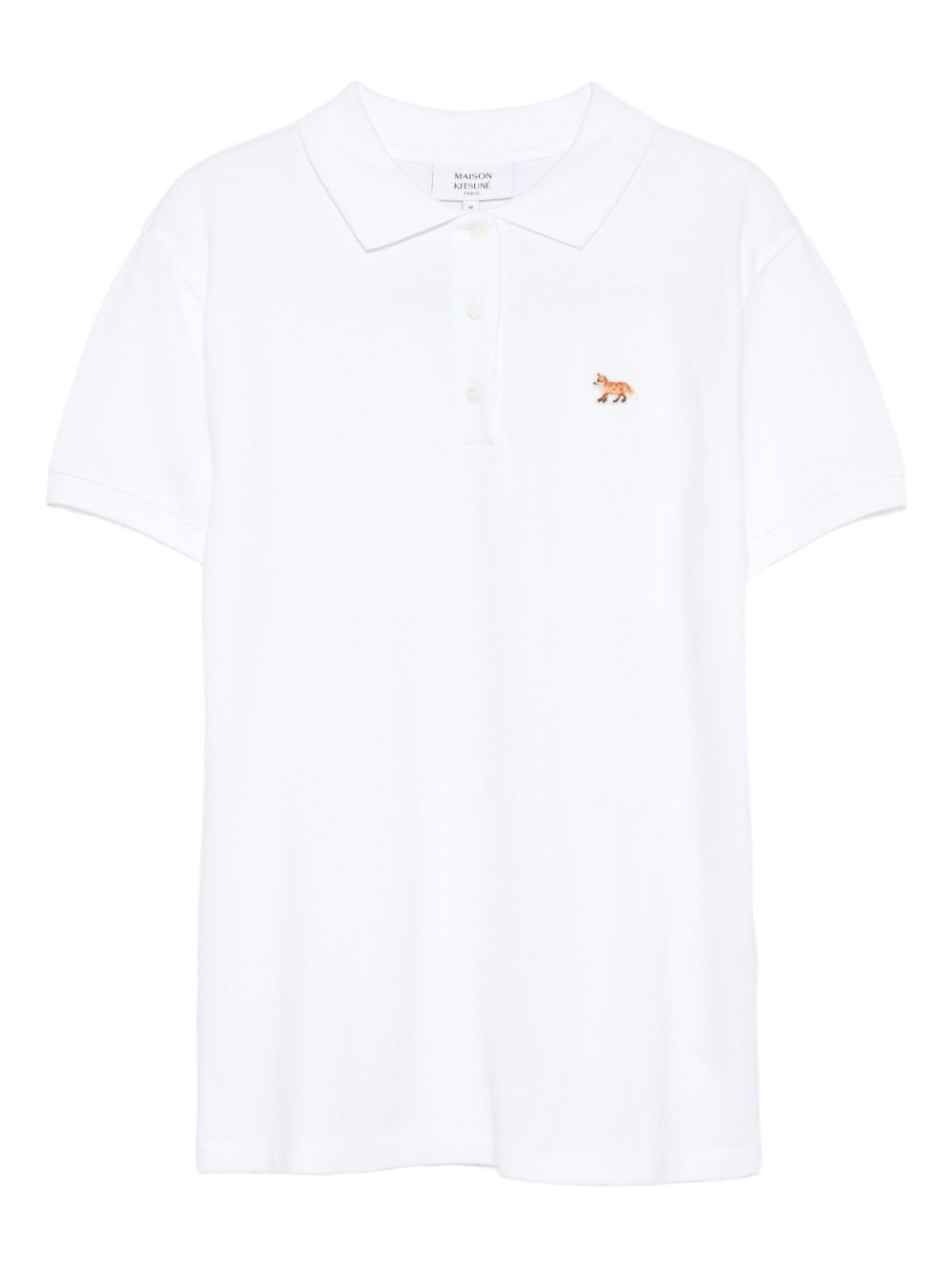 Maison Kitsuné Maison Kitsuné Baby Fox-motif Polo Top