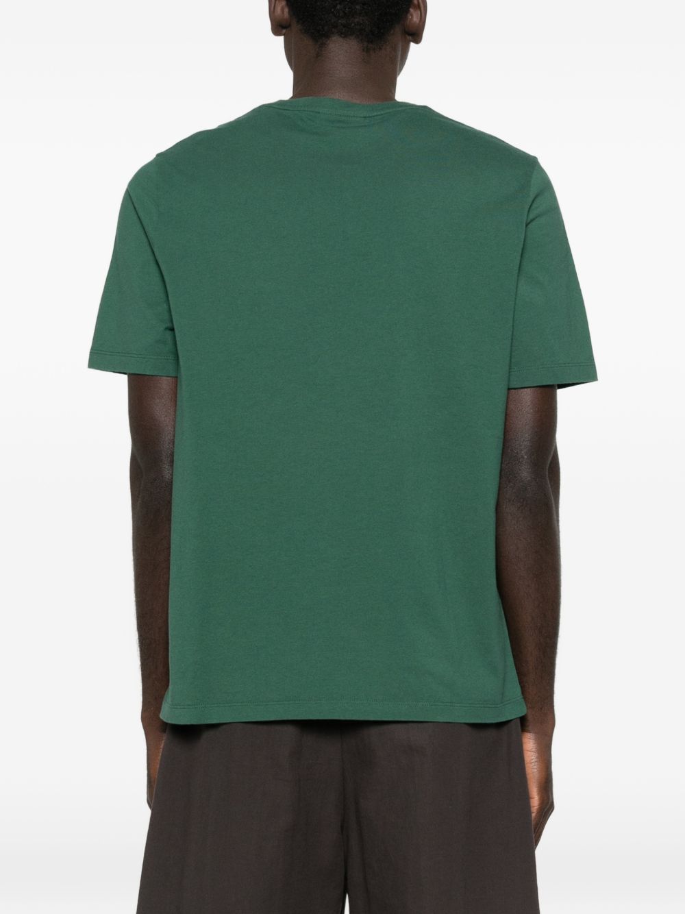 Maison Kitsuné Maison Kitsuné Fox motif round neck short sleeves
