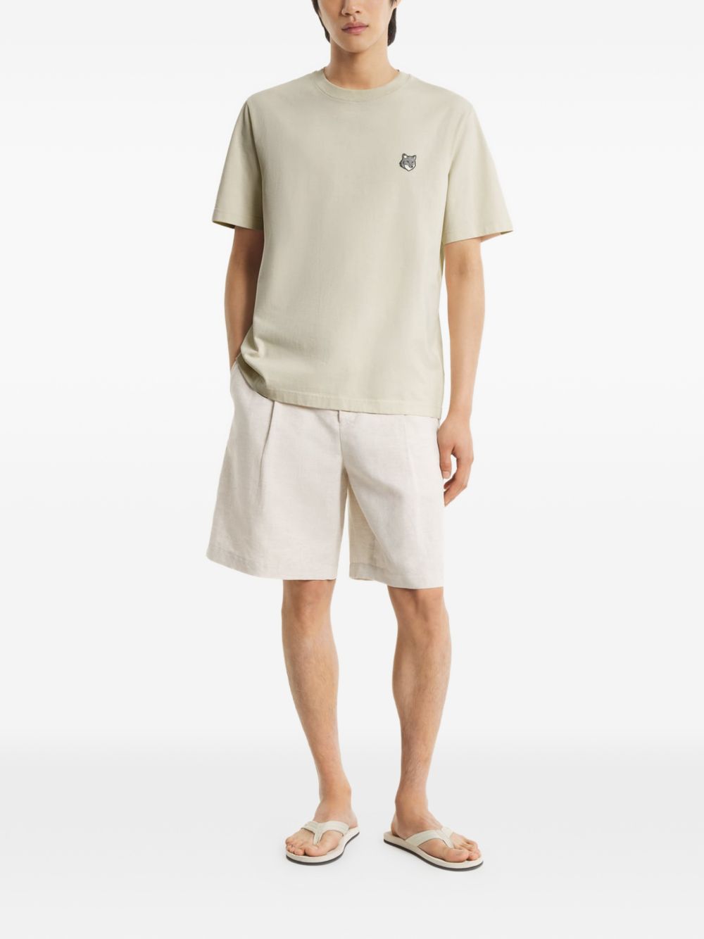 Maison Kitsuné Maison Kitsuné Fox Head cotton t-shirt