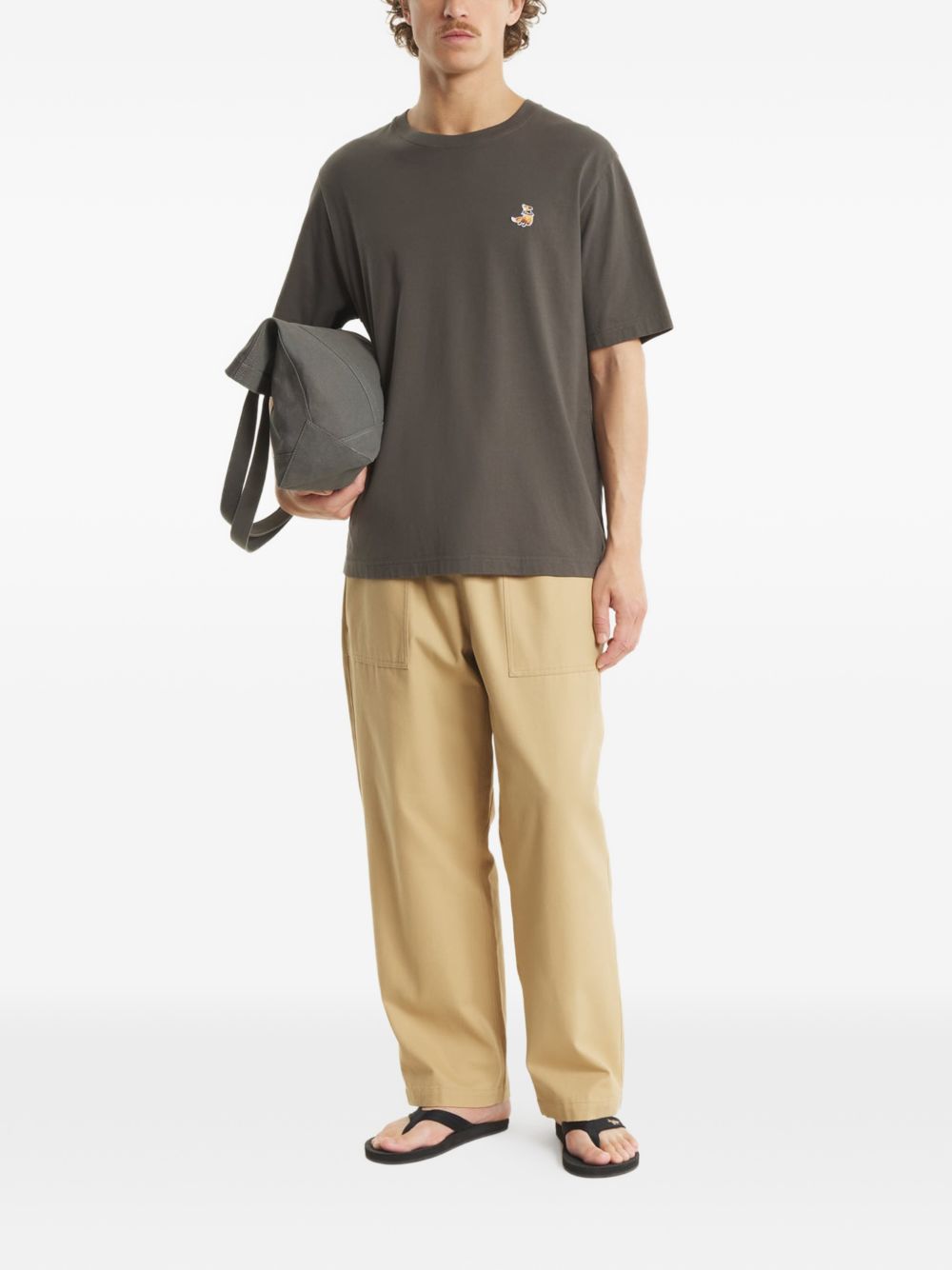 Maison Kitsuné Maison Kitsuné Dreaming Fox cotton t-shirt