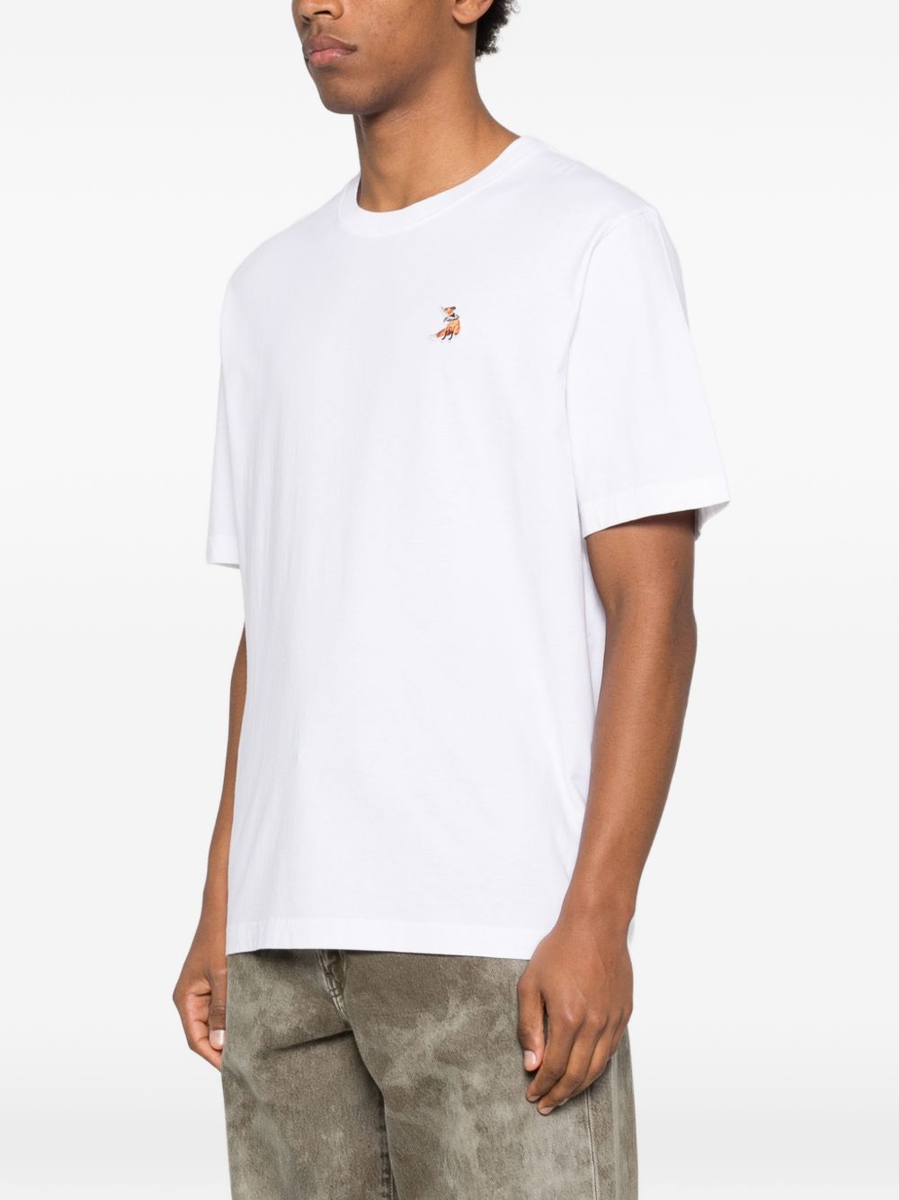 Maison Kitsuné Maison Kitsuné Dreaming Fox cotton t-shirt