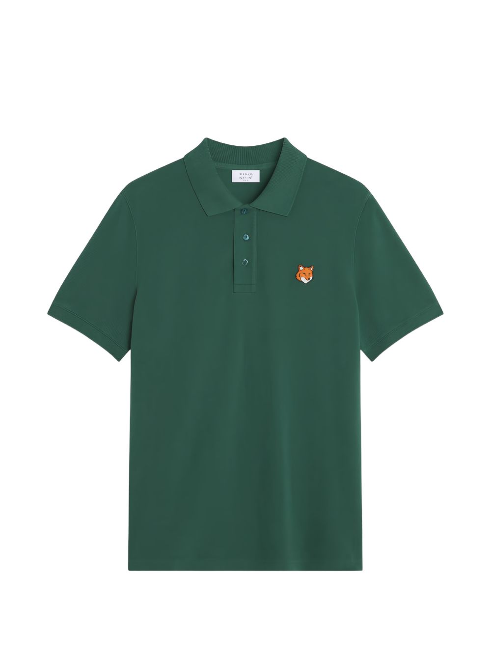 Maison Kitsuné Maison Kitsuné Fox Head cotton polo shirt