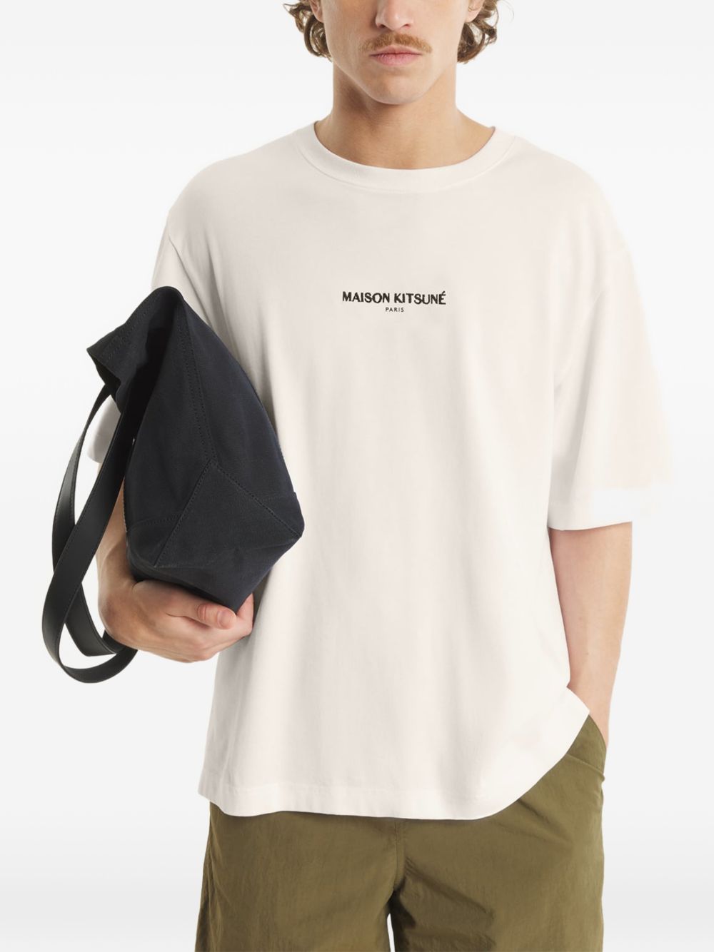 Maison Kitsuné Maison Kitsuné Logo cotton t-shirt