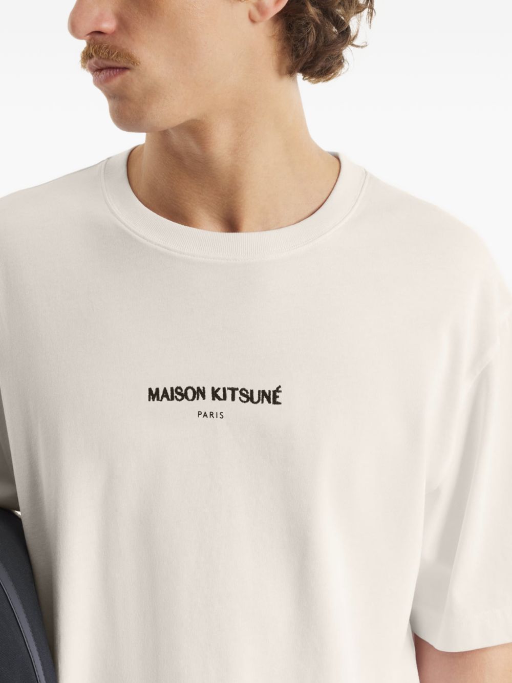 Maison Kitsuné Maison Kitsuné Logo cotton t-shirt