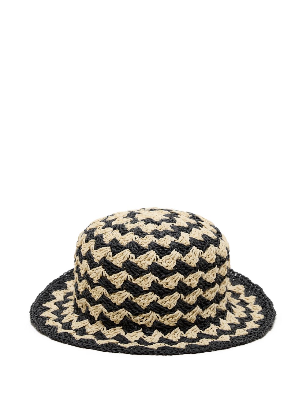 Closed Closed Straw hat