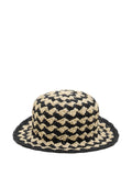 Closed Closed Straw hat