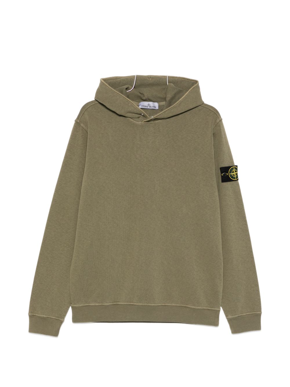 Stone Island Stone Island Logo cotton hoodie