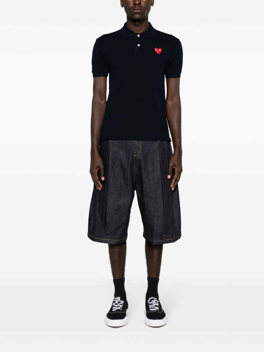Comme Des Garcons Comme Des Garcons Comme Des GarÃ§ons Cotton polo shirt