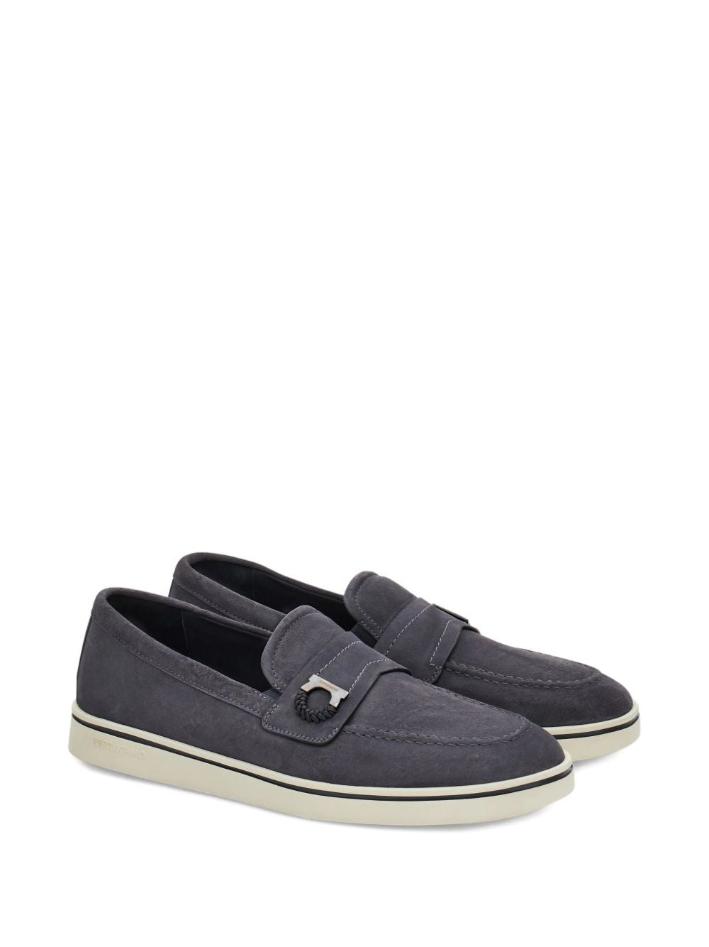 Ferragamo Ferragamo Boat shoe loafer with Gancini ornament