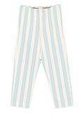 Forte Forte Forte Forte Striped drawstring trousers