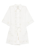Forte Forte Forte Forte Embroidered cotton shirtdress