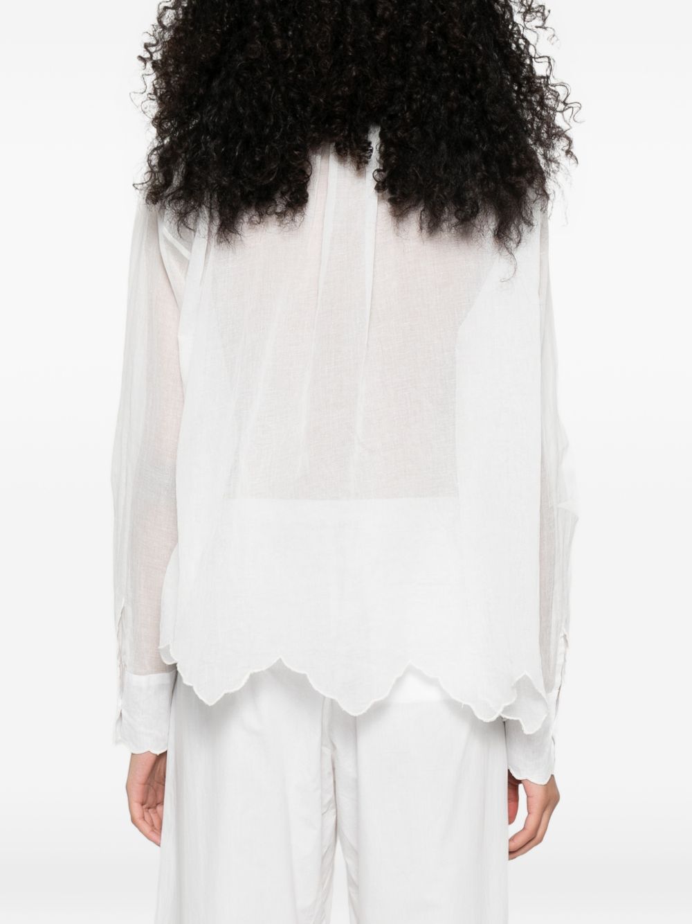 Forte Forte Forte Forte Embroidered cotton shirt