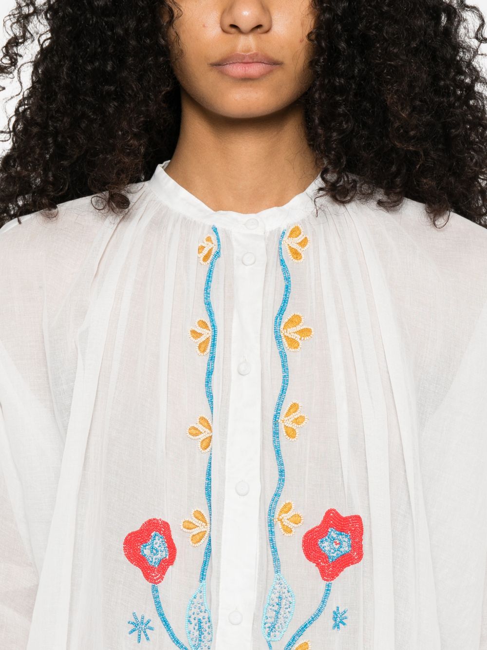 Forte Forte Forte Forte Embroidered cotton shirt