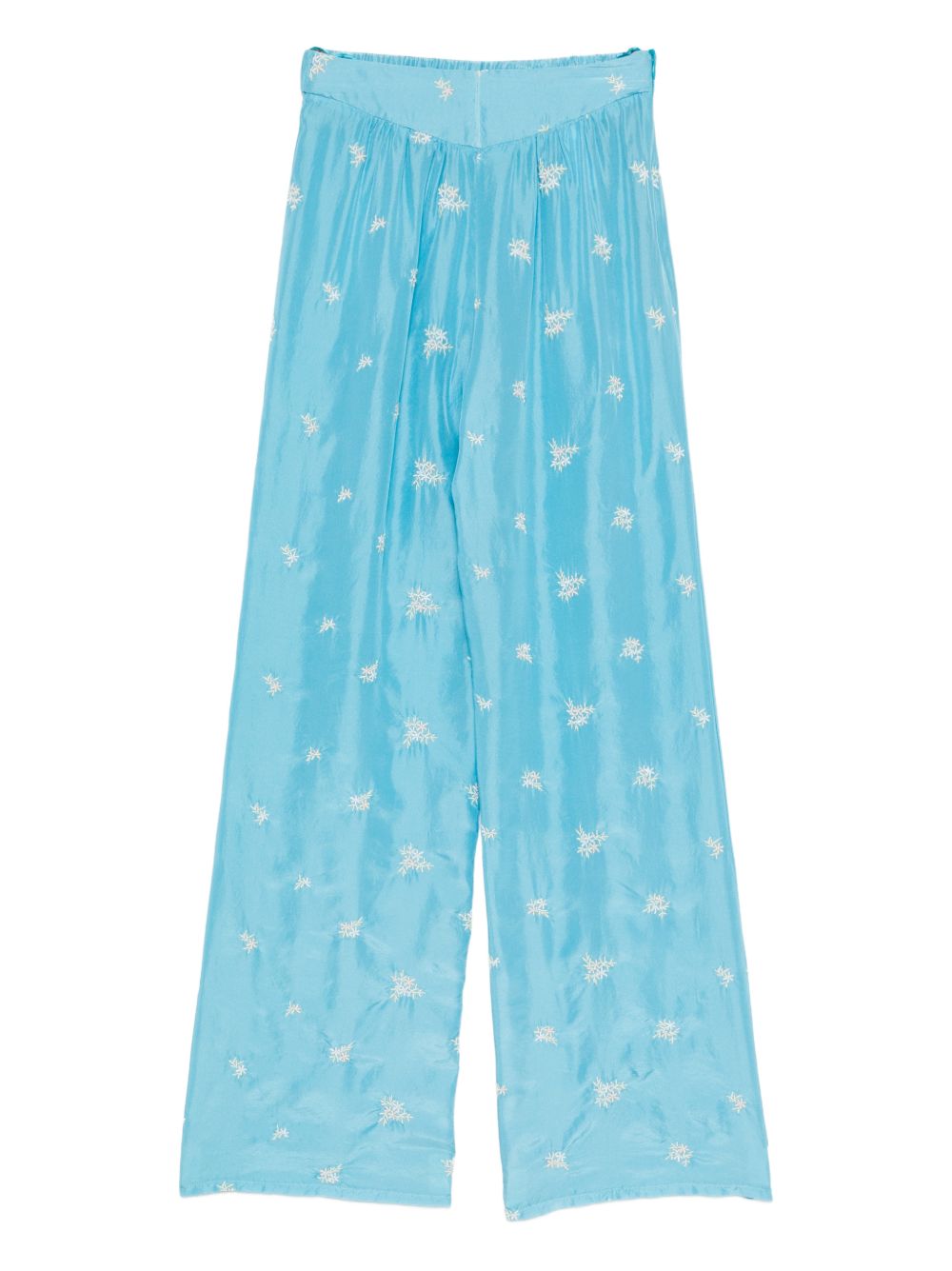 Forte Forte Forte Forte Embroidered silk trousers