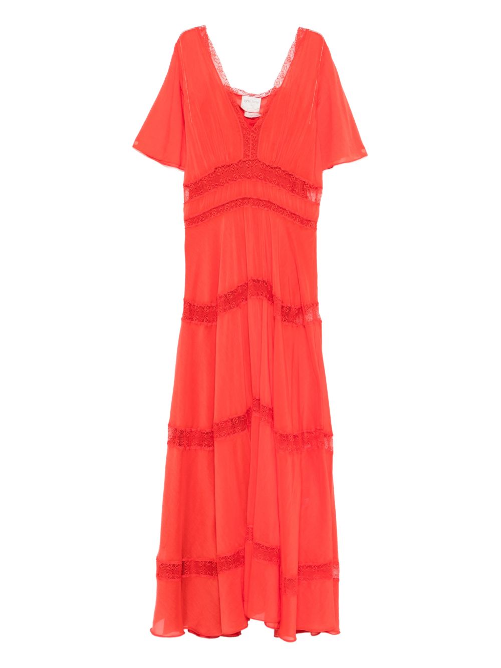 Forte Forte Forte Forte V-neck Cotton and silk v-necked dress