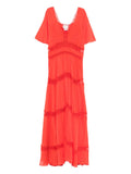 Forte Forte Forte Forte V-neck Cotton and silk v-necked dress