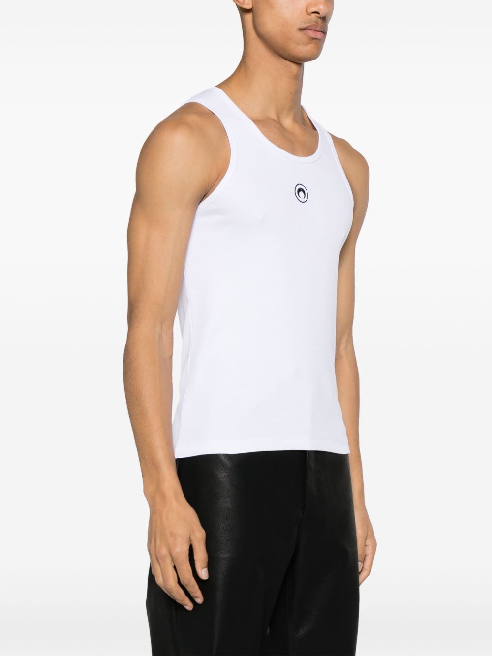 Marine Serre Marine Serre Moon cotton tank top