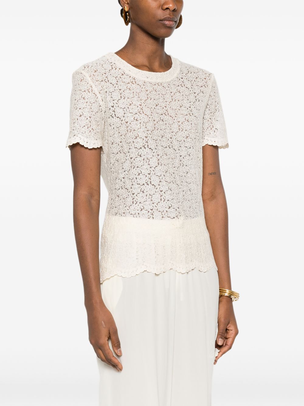 Ermanno Scervino Ermanno Scervino Embroidered t-shirt