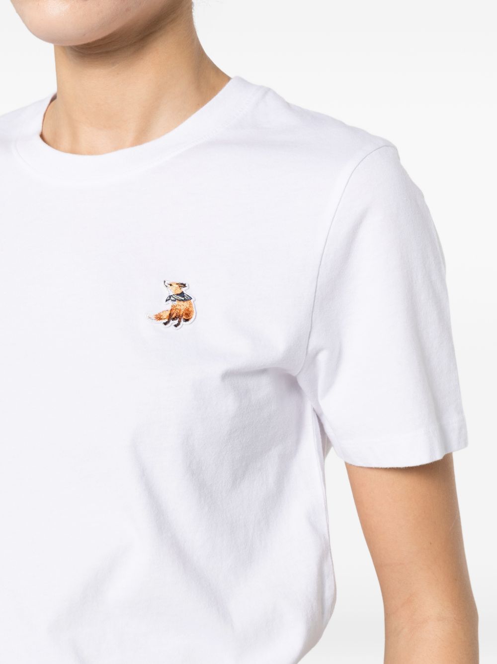 Maison Kitsuné Maison Kitsuné Dreaming Fox cotton t-shirt