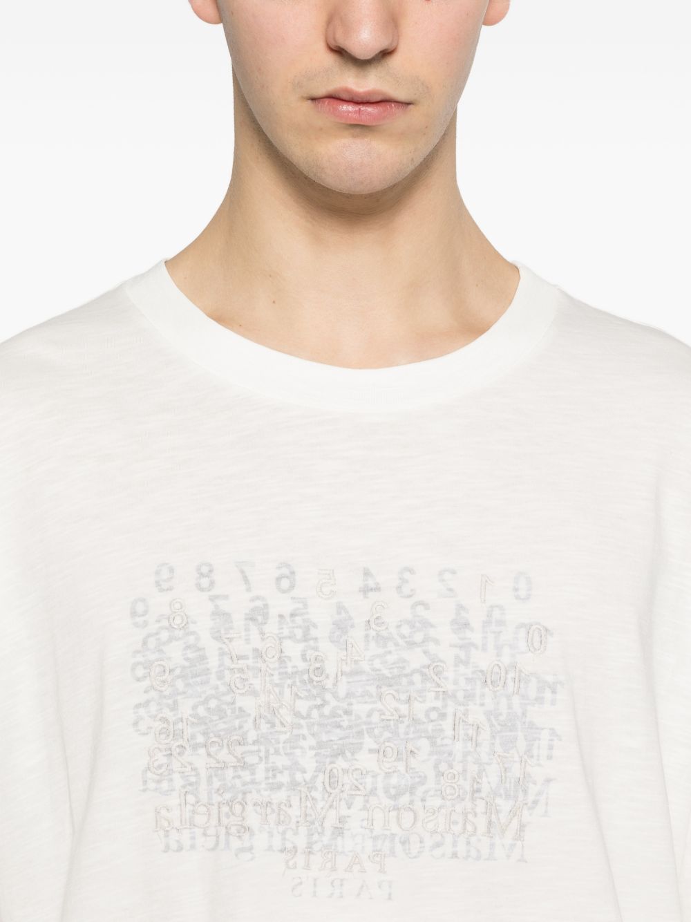 Maison Margiela Maison Margiela Logo cotton t-shirt