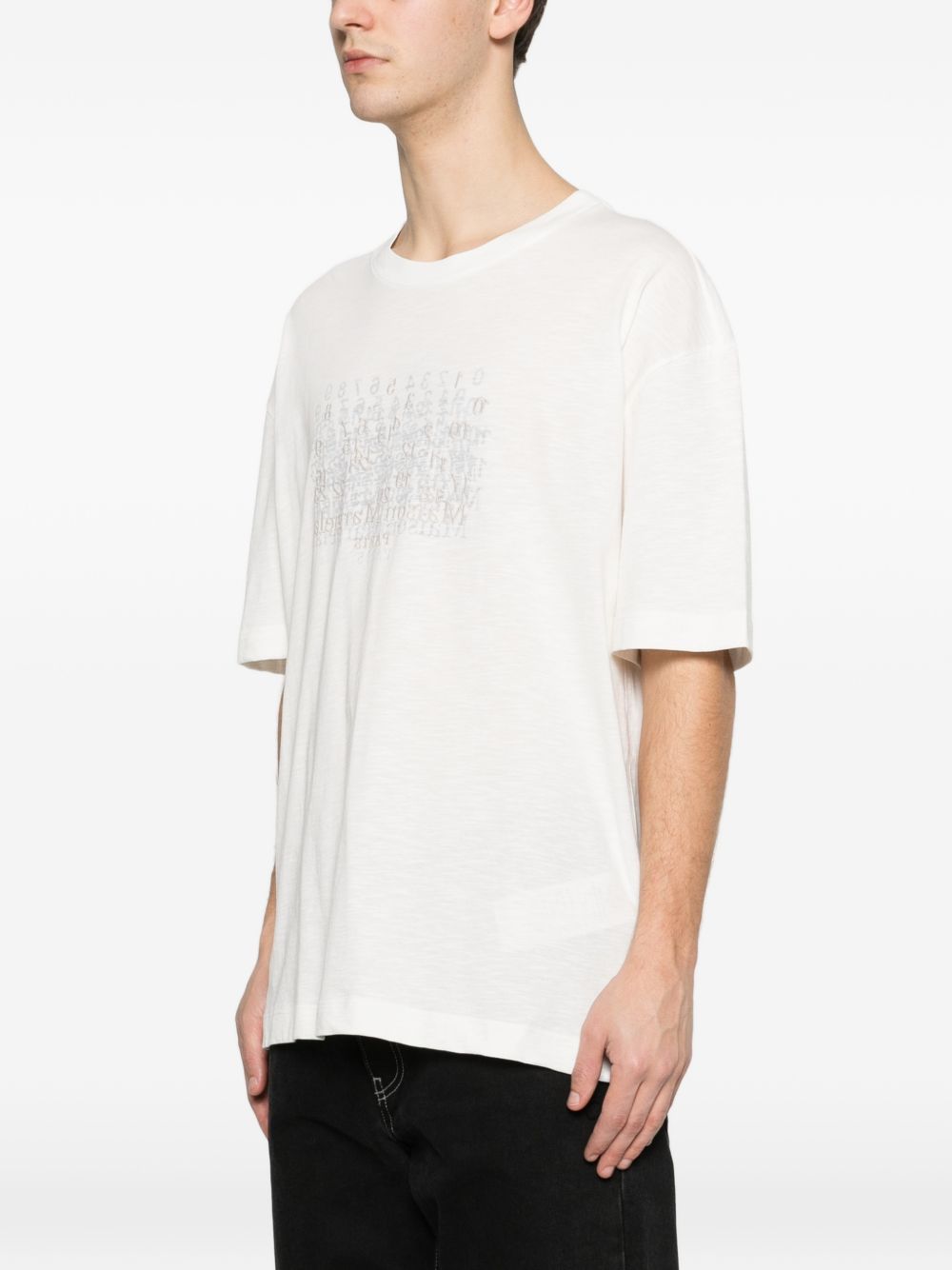 Maison Margiela Maison Margiela Logo cotton t-shirt