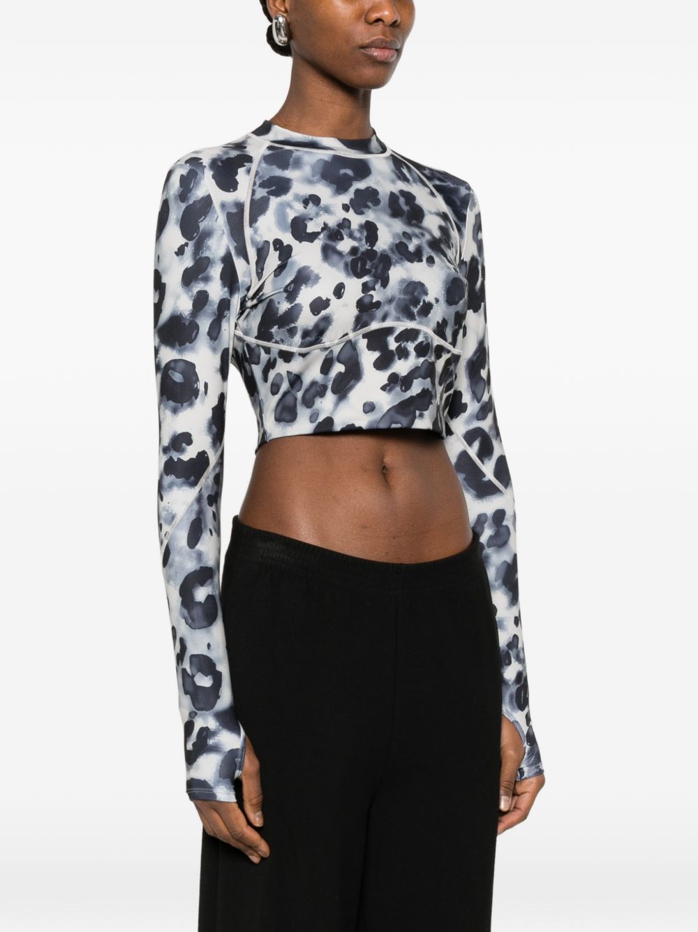 Adidas By Stella McCartney Adidas By Stella McCartney Open-back t-shirt