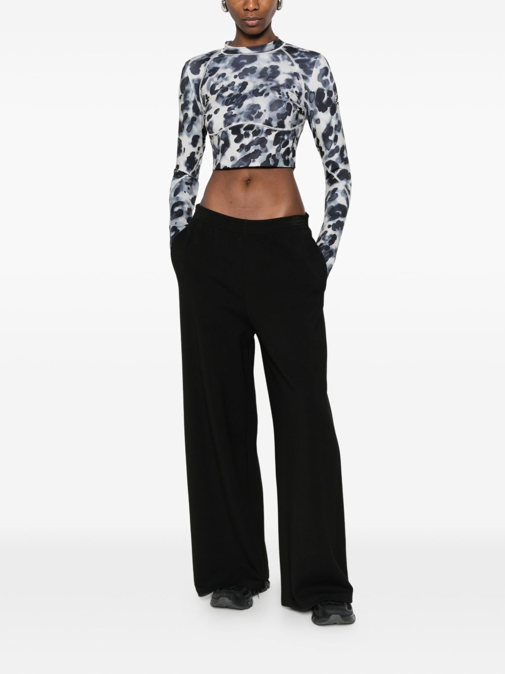 Adidas By Stella McCartney Adidas By Stella McCartney Open-back t-shirt