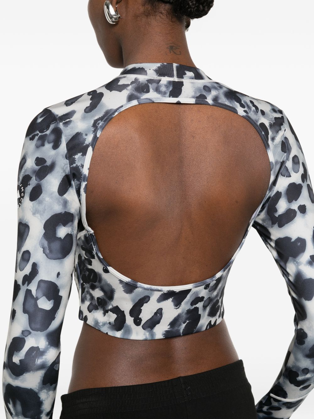Adidas By Stella McCartney Adidas By Stella McCartney Open-back t-shirt