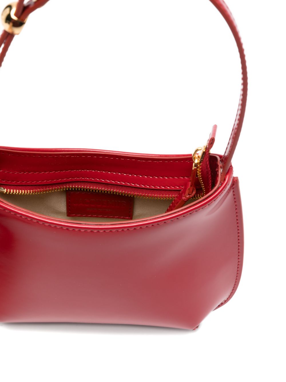 JACQUEMUS Jacquemus Le Petit Bisou leather shoulder bag
