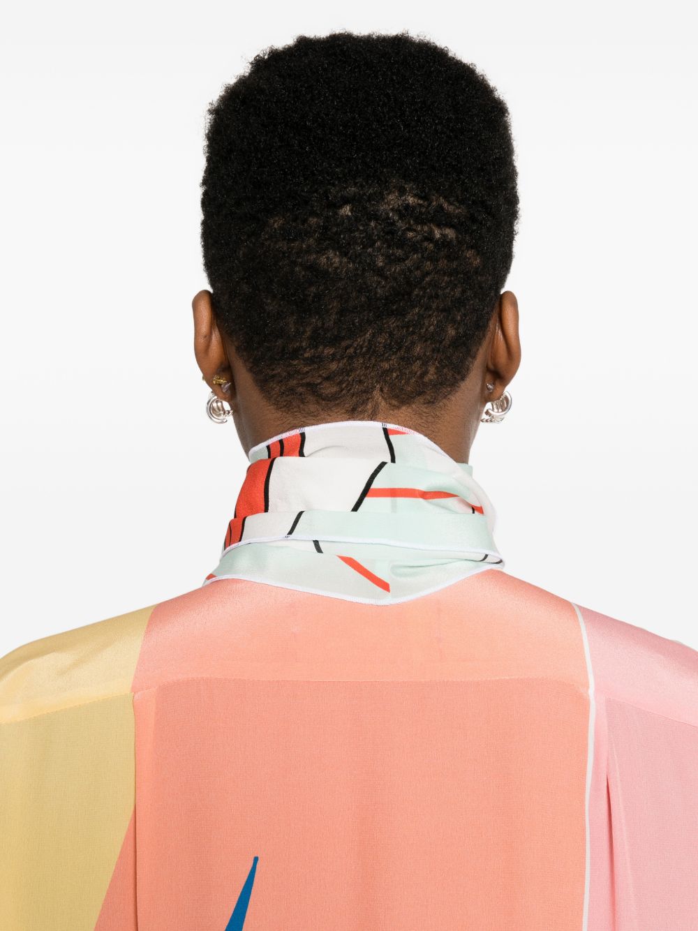 F.R.S . F.R.S . Printed silk dress