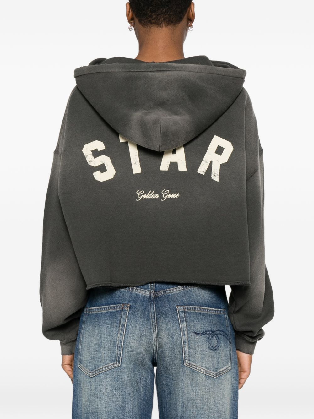 Golden Goose Golden Goose Cotton cropped hoodie