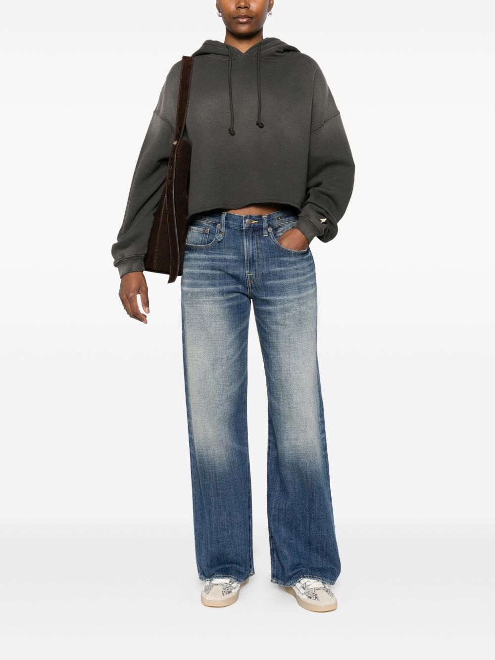 Golden Goose Golden Goose Cotton cropped hoodie