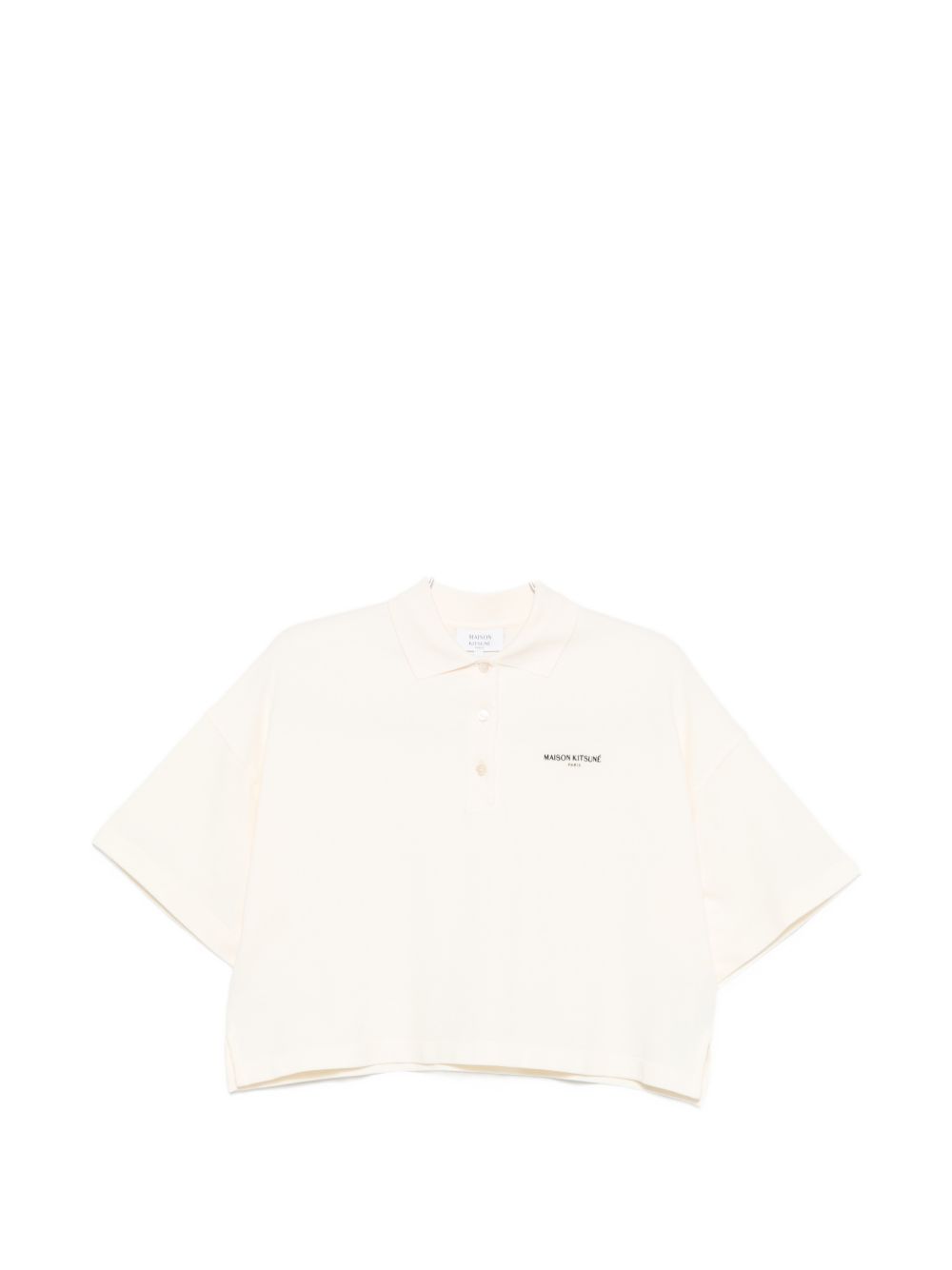 Maison Kitsuné Maison Kitsuné Oversized cotton polo shirt