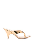 Gianvito Rossi Gianvito Rossi Gianvito Sofia Thong 70 mirrored-leather sandals