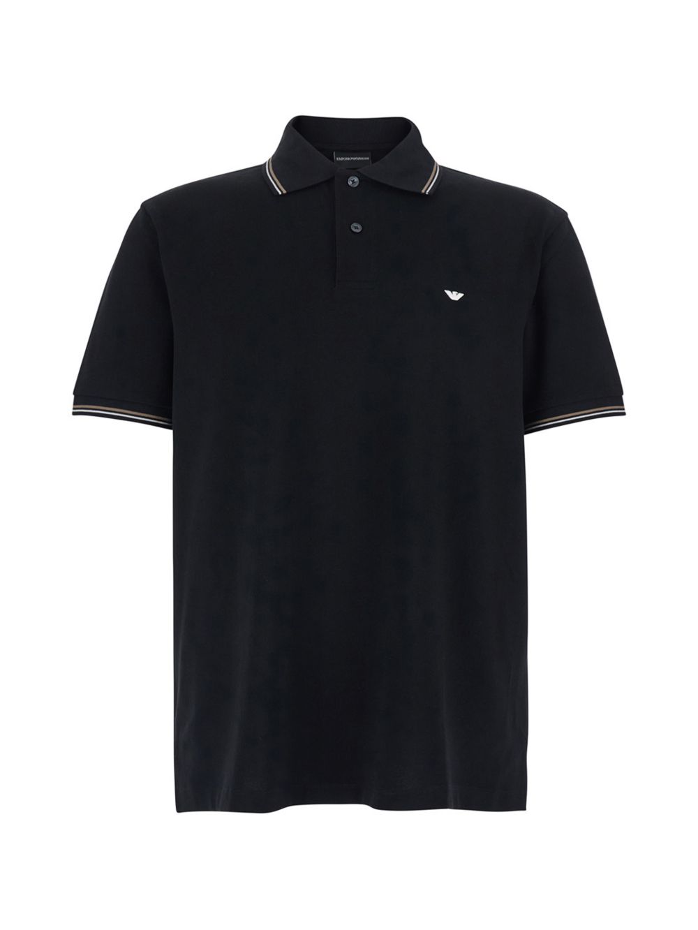 Emporio Armani Emporio Armani Logo cotton polo shirt