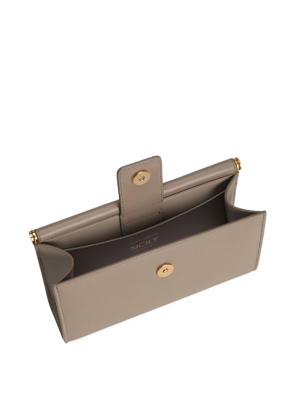 Dolce & Gabbana Dolce & Gabbana Phone Bag In Plongé Calfskin