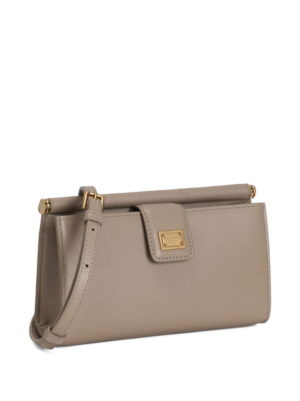 Dolce & Gabbana Dolce & Gabbana Phone Bag In Plongé Calfskin