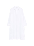 ARCHIVIO '67 Archivio '67 V-neck side slits Linen chemisier dress