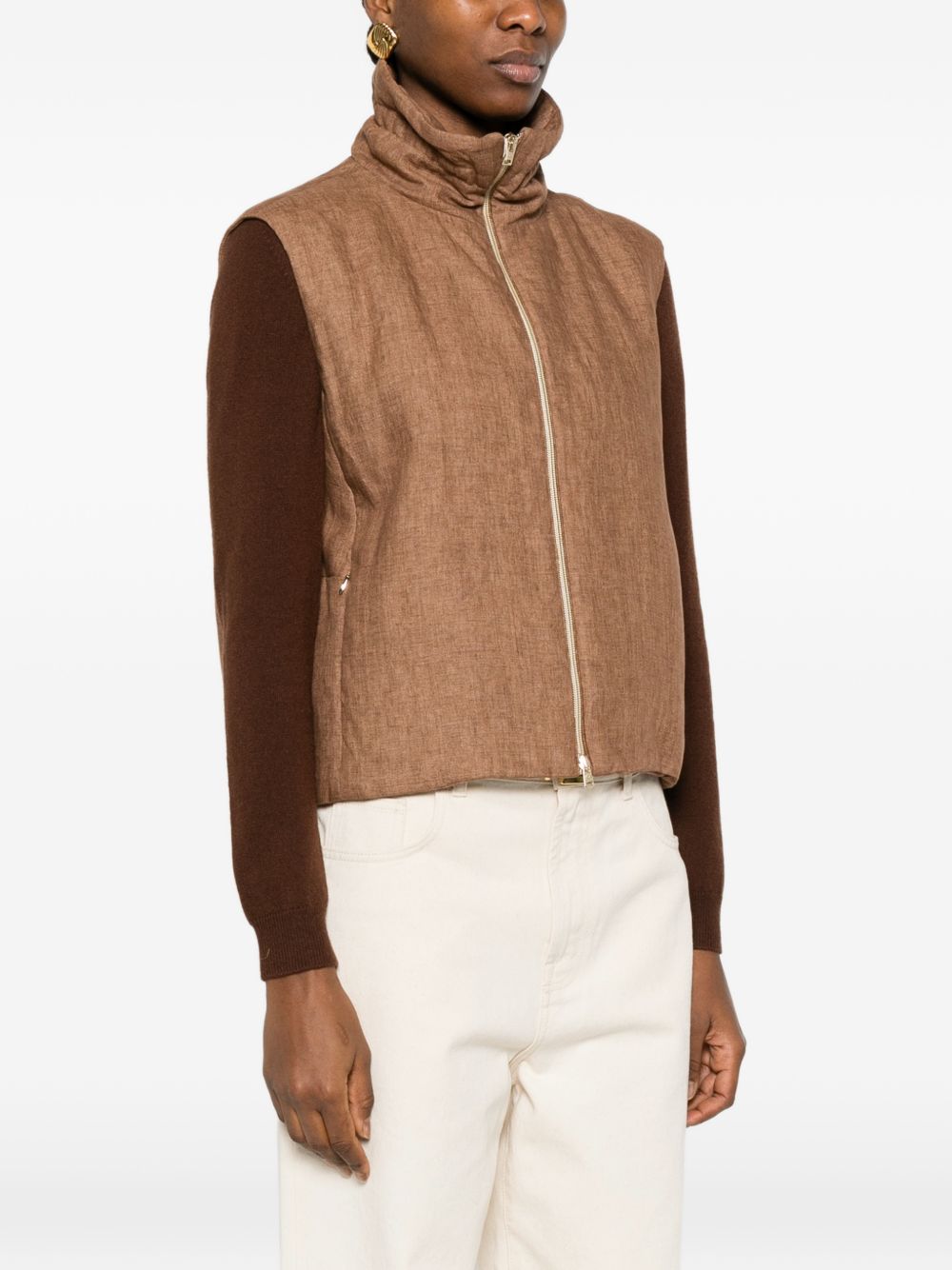 HERNO Herno Nylon zipped vest