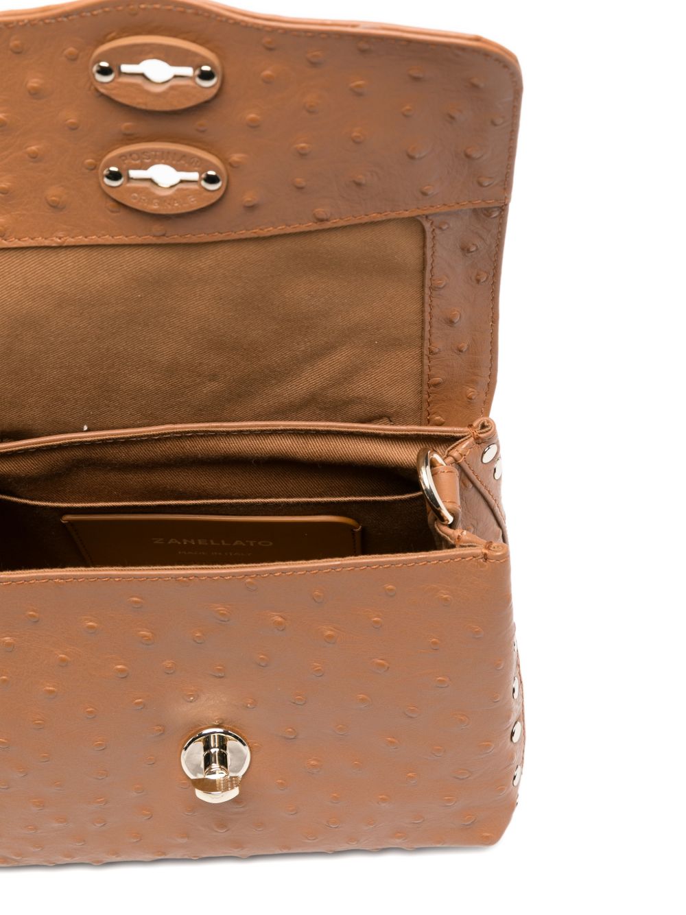 Zanellato Zanellato Postina® Baby Bag In Cactus Leather Handbag