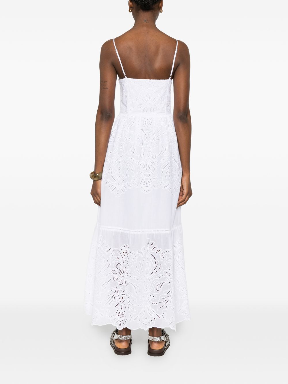 Ermanno Firenze Ermanno Firenze Cotton maxi dress