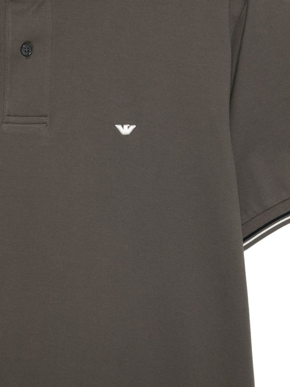 Emporio Armani Emporio Armani Logo cotton polo shirt