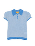GUEST IN RESIDENCE Guest In Residence Pique cashmere polo shirt