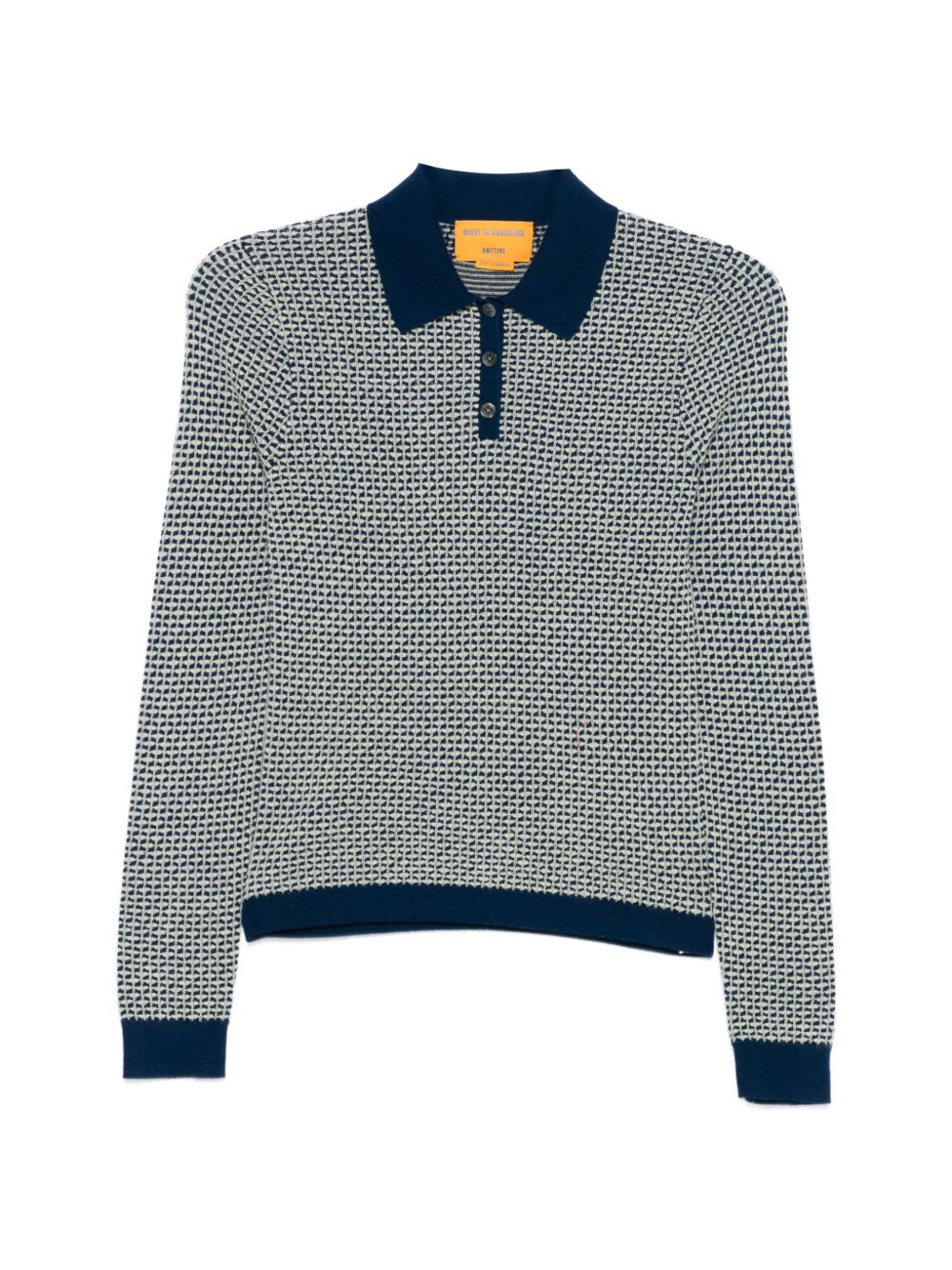 GUEST IN RESIDENCE Guest In Residence Pique cashmere polo shirt