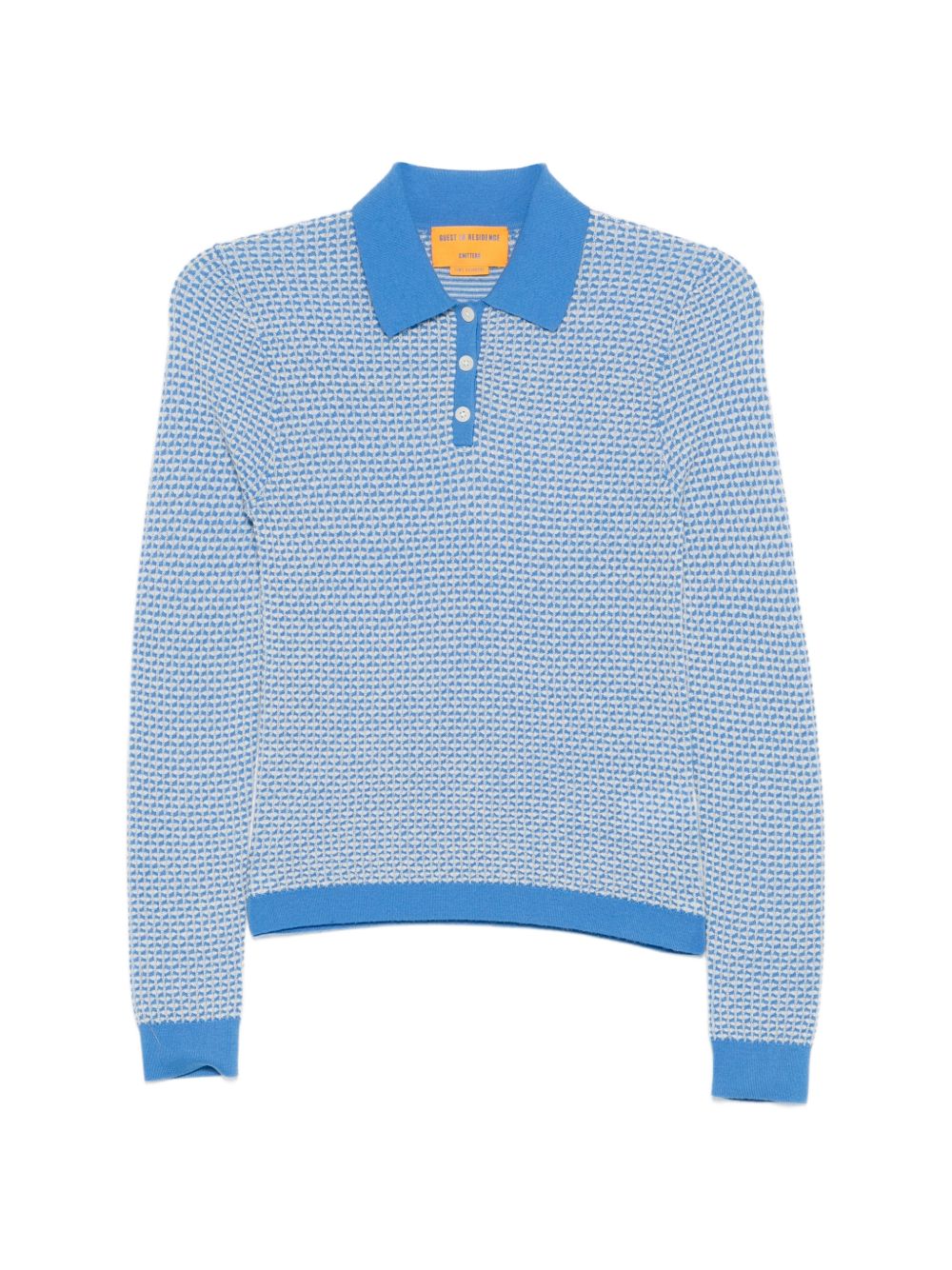 GUEST IN RESIDENCE Guest In Residence Pique cashmere polo shirt