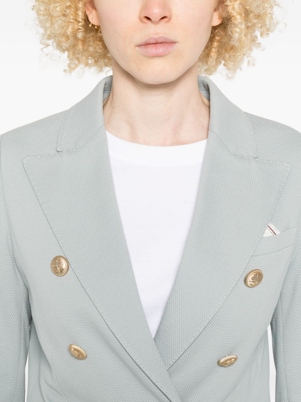 Circolo 1901 Circolo 1901 Cotton double-breasted jacket