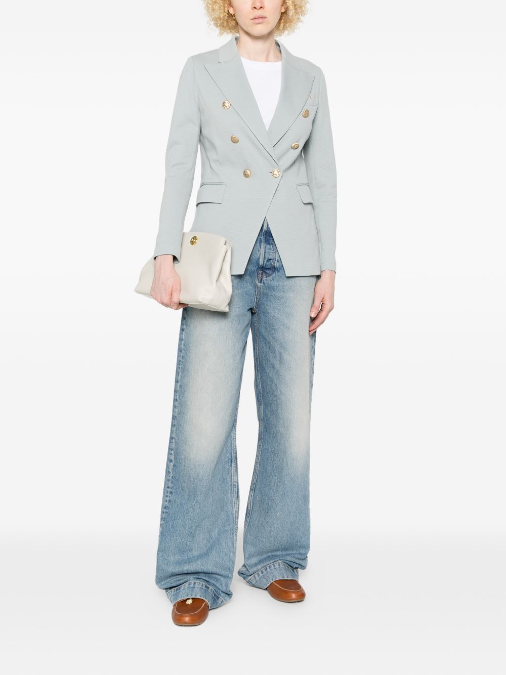 Circolo 1901 Circolo 1901 Cotton double-breasted jacket