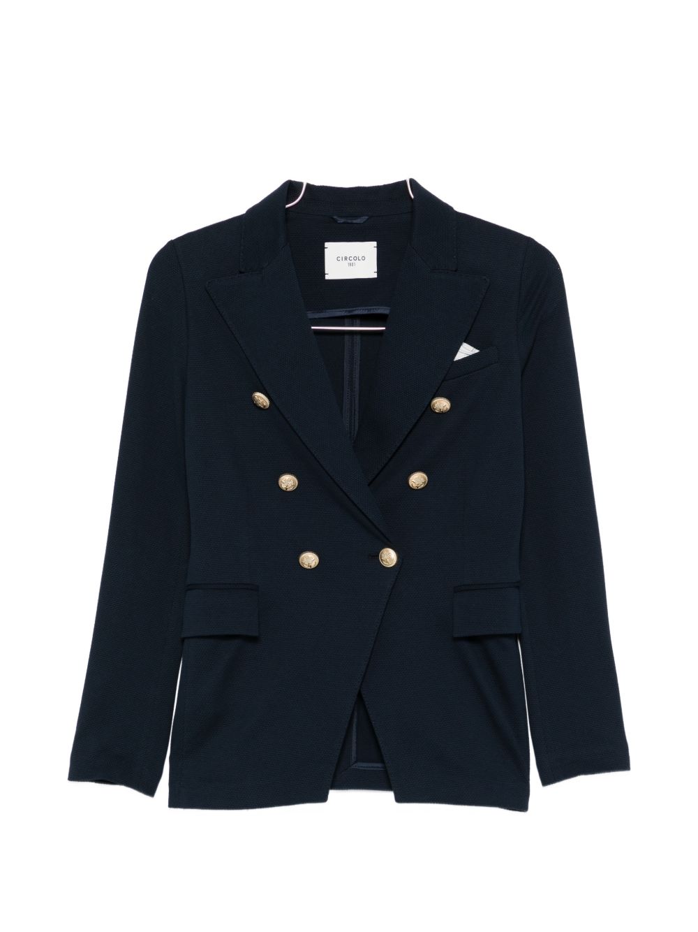 Circolo 1901 Circolo 1901 Cotton double-breasted jacket