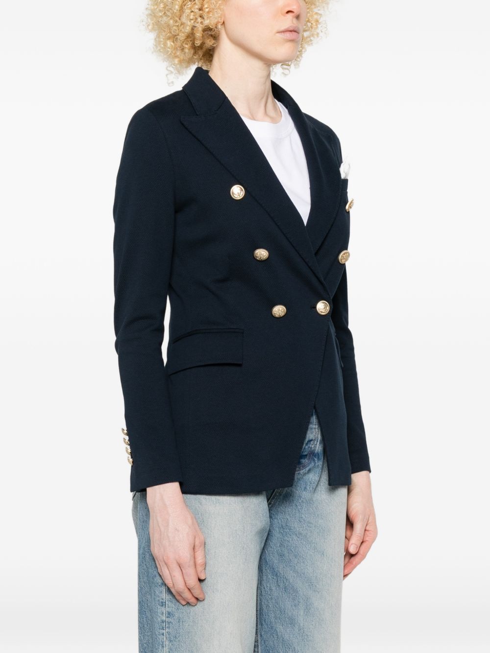 Circolo 1901 Circolo 1901 Cotton double-breasted jacket